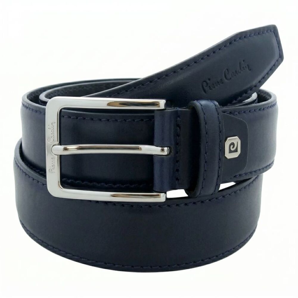 Pierre Cardin Blue Midnight Signature Adjustable Belt